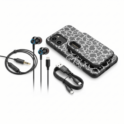 Accessories images like cable earphone , mobile case or cover , usb